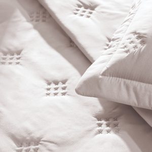 Juego De Cubrecama 3Pc Diamond 280Cm X 260Cm Blanco - Imagen 2