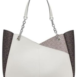 Calvin Klein para mujer Calvin Klein Zoe Bolso Tote de Cadena - Imagen 3