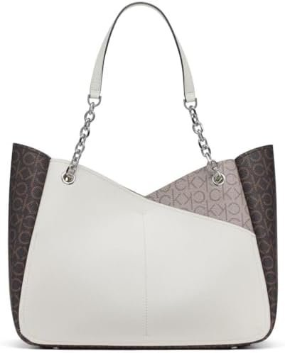 Calvin Klein para mujer Calvin Klein Zoe Bolso Tote de Cadena - Imagen 3