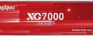 KingSpec XG7000 2TB NVMe SSD PCIe 4.0-7400MB/s Velocidad de lectura, 3 - Imagen 2