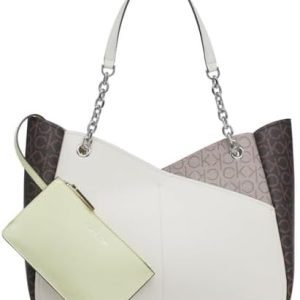 Calvin Klein para mujer Calvin Klein Zoe Bolso Tote de Cadena - Imagen 2