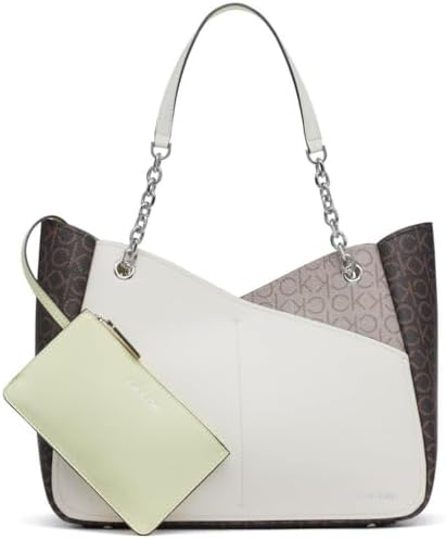Calvin Klein para mujer Calvin Klein Zoe Bolso Tote de Cadena - Imagen 2