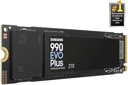 Samsung SSD 990 EVO Plus 2TB, PCIe Gen 4x4 | 5x2 M.2 2280, hasta 7,250 - Imagen 3
