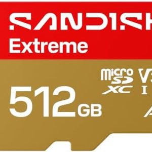 SANDISK Tarjeta UHS-I de 512 GB Extreme MicroSD - Velocidad de lectura - Imagen 2