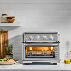 Cuisinart Horno tostador con parrilla y freidora de aire, 1800W 8-1 Ho - Imagen 3