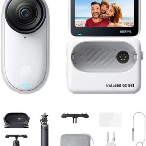 Insta360 GO 3S - 128 GB Ultimate Bundle Blanco 4K Tiny Cámara portátil - Imagen 2