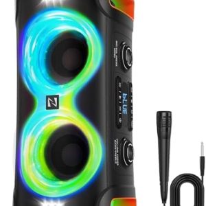 Altavoz Bluetooth de 300 W pico con 1 micrófono, subwoofer inalámbrico - Imagen 2