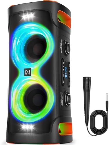 Altavoz Bluetooth de 300 W pico con 1 micrófono, subwoofer inalámbrico - Imagen 2