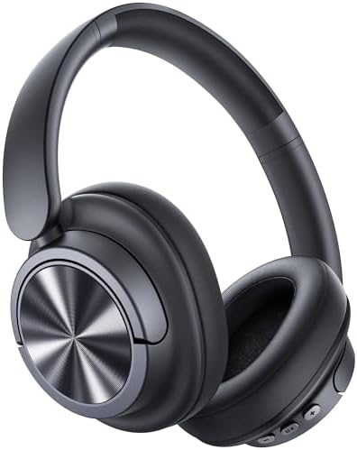 Auriculares híbridos con cancelación activa de ruido, 120 horas de rep - Imagen 2