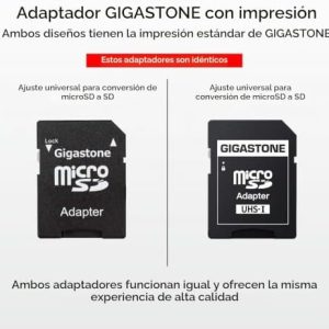 GIGASTONE Tarjeta Micro SD de 32 GB, paquete de 10 unidades, video Ful - Imagen 3