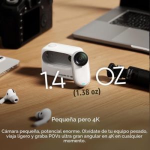 Insta360 GO 3S - 128 GB Ultimate Bundle Blanco 4K Tiny Cámara portátil - Imagen 3
