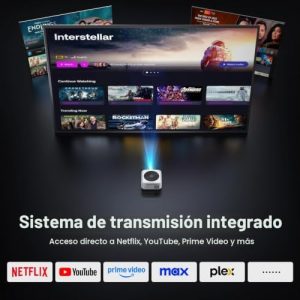 Proyector inteligente de decodificación 4K compatible con Netflix, pro - Imagen 3