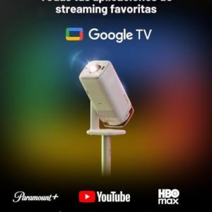 Aurzen BOOM Air - Proyector portátil para Google TV con alimentación U - Imagen 3