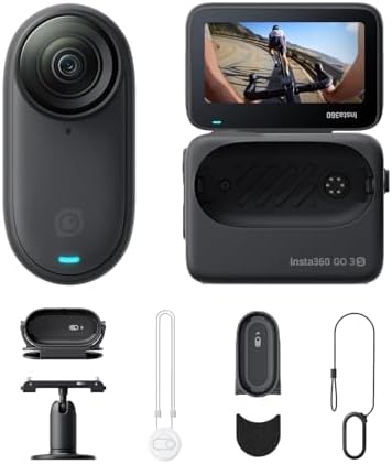 Insta360 GO 3S - Paquete POV de ciclismo – 128 GB negro 4K pequeña cám - Imagen 2