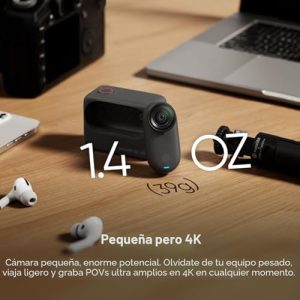 Insta360 GO 3S - Paquete POV de ciclismo – 128 GB negro 4K pequeña cám - Imagen 3