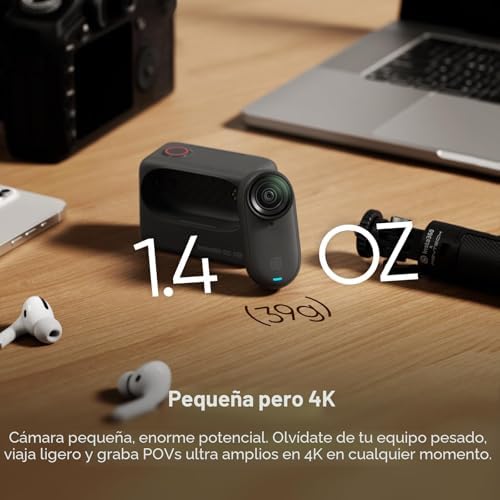 Insta360 GO 3S - Paquete POV de ciclismo – 128 GB negro 4K pequeña cám - Imagen 3