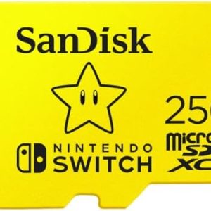 SanDisk Tarjeta microSDXC de 256 GB, con licencia para Nintendo-Switch - Imagen 2