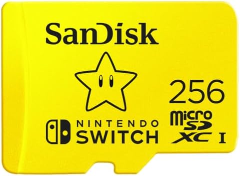 SanDisk Tarjeta microSDXC de 256 GB, con licencia para Nintendo-Switch - Imagen 2