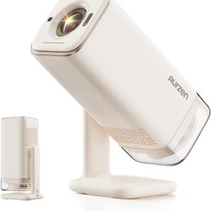 Aurzen BOOM Air - Proyector portátil para Google TV con alimentación U