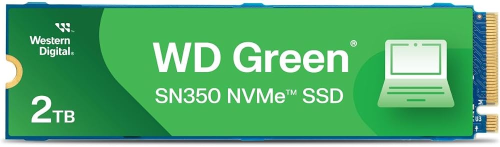 Western Digital SSD Interno NVMe WD Green SN350 de 2TB Unidad de Estad