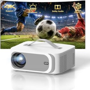[Sistema AI Movin 2.0/1200 ANSI/enfoque automático] Proyector 4K con W - Imagen 2