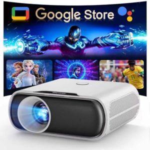 [Brillo 3000 | GoogIe TV | Aplicaciones oficiales] Proyector 4K con Wi - Imagen 2