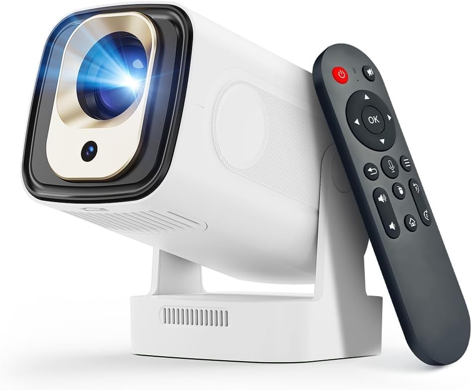 【Enfoque automático y 1080P】Mini proyector inteligente Magcubic compat