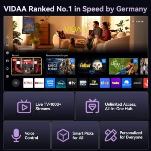 Proyector inteligente VIDAA OS 1000 ANSI, proyectores para exteriores - Imagen 3