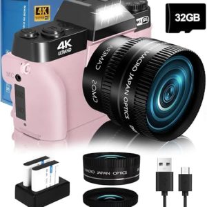 2024 Actualización VJIANGER Cámara Digital para Fotografía y Videoblog - Imagen 2