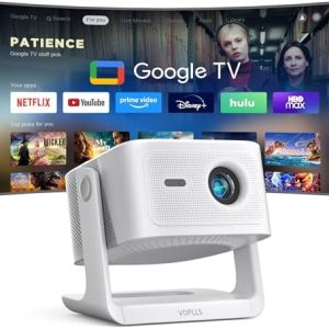 【Google TV con licencia oficial】Proyector inteligente 4K con WiFi y Bl - Imagen 2