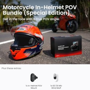 Insta360 GO 3S - Paquete POV para motocicleta, edición especial, cámar - Imagen 3