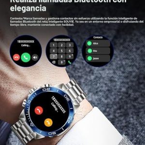SOUYIE Smart Watch for Men Answer/Make Call 1.43" AMOLED 24H Health Mo - Imagen 3