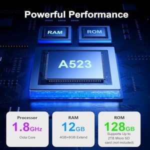2026 Tablet de 10 pulgadas, tabletas Android con procesador Octa-Core, - Imagen 3