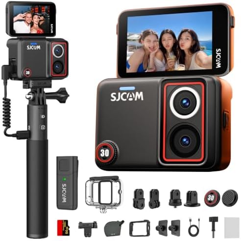SJCAM SJ30 6K 64GB Cámara de acción subacuática Vlogging con micrófono - Imagen 2