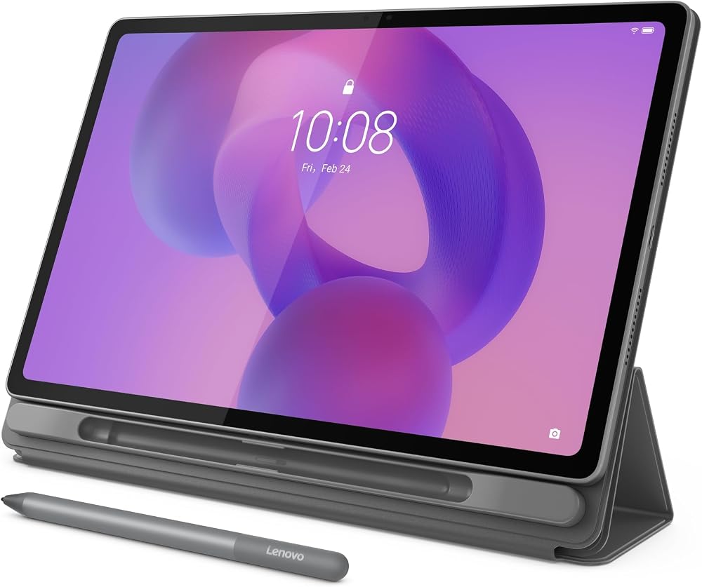 Lenovo Idea Tab Plus - Tablet ligera - Pantalla táctil IPS 2.5K de 12.