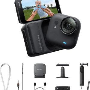 Insta360 GO Ultra Paquete Creador Edición Medianoche Negra - Pequeña C