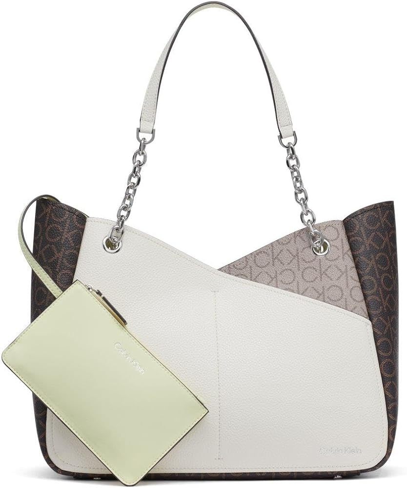 Calvin Klein para mujer Calvin Klein Zoe Bolso Tote de Cadena