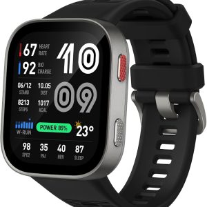 Amazfit Bip Max - Reloj inteligente de 1.969 in, pantalla AMOLED de 2.