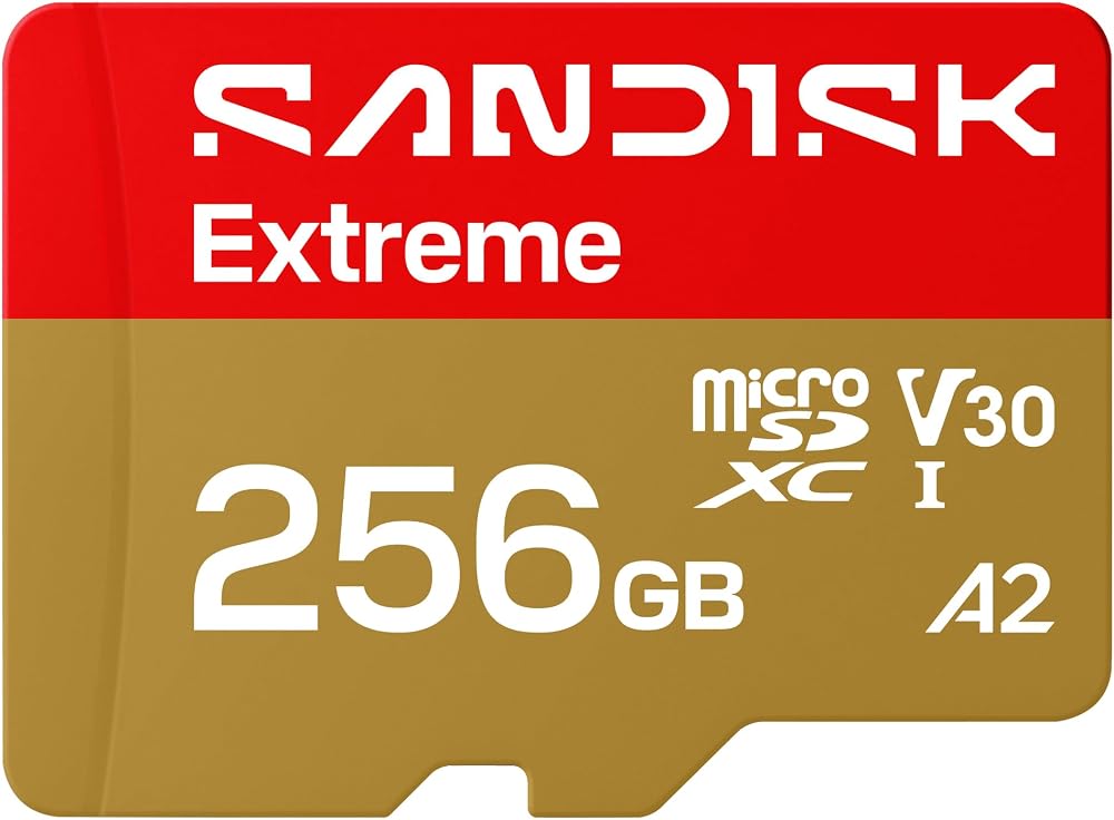 SANDISK 256B Extreme tarjeta microSD UHS-I - Velocidades de lectura de
