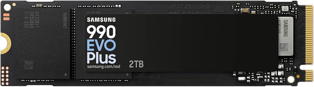 Samsung SSD 990 EVO Plus 2TB, PCIe Gen 4x4 | 5x2 M.2 2280, hasta 7,250
