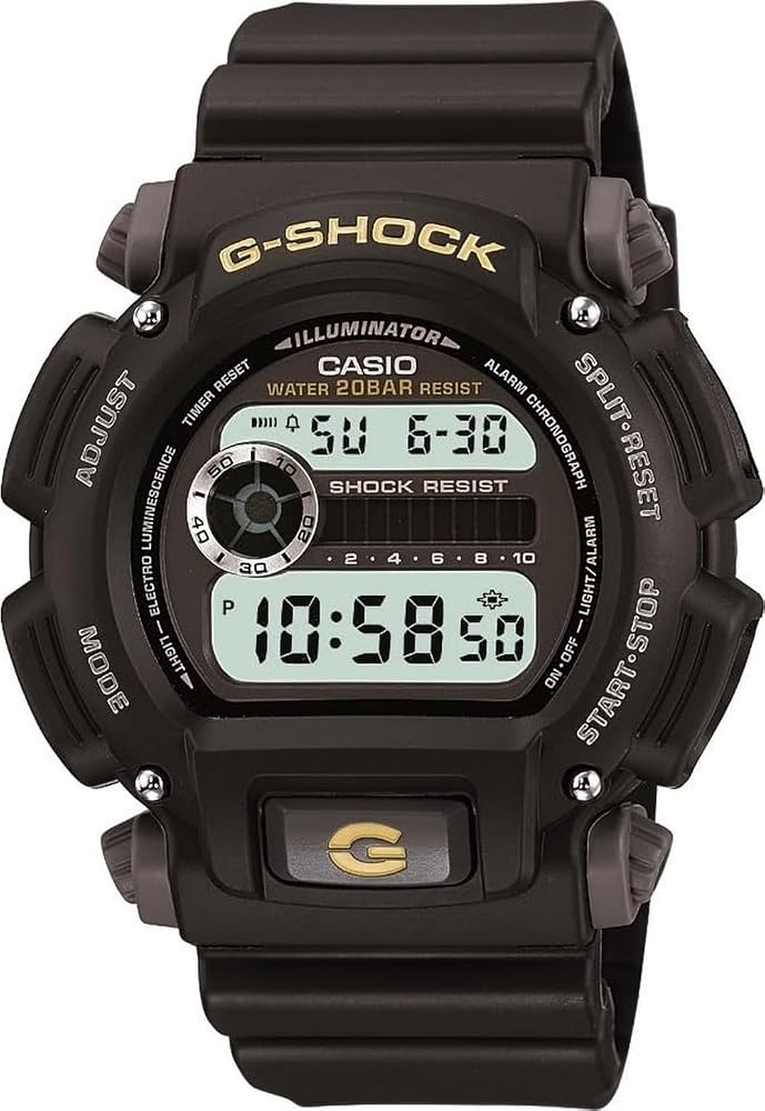 Casio - Reloj deportivo, Classic, negro mate/negro