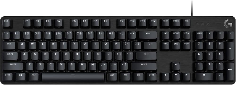 Logitech G413 SE Teclado mecánico para juegos de tamaño completo, colo