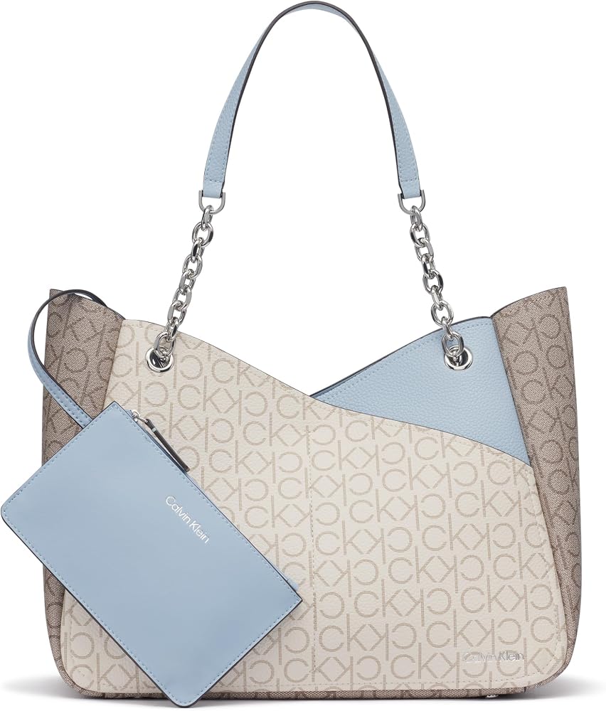 Calvin Klein para mujer Calvin Klein Zoe Bolso Tote de Cadena