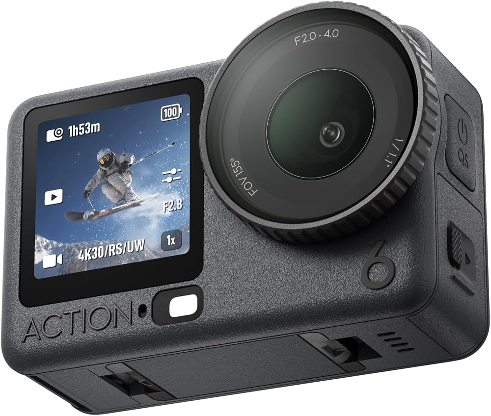 DJI Osmo Action 6 Essential Combo, cámara de acción impermeable 8K | 1