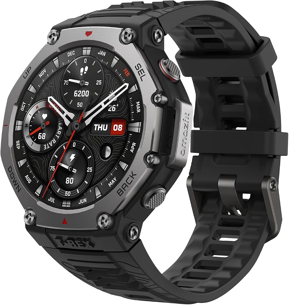 Amazfit T-Rex 3, reloj inteligente, pantalla AMOLED de 1.5", GPS, iOS/