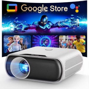 [Brillo 3000 | GoogIe TV | Aplicaciones oficiales] Proyector 4K con Wi