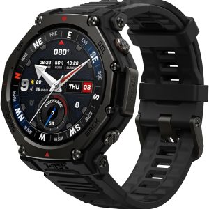 Amazfit Reloj inteligente T-Rex 3 Pro, cristal de zafiro AMOLED de 1.5