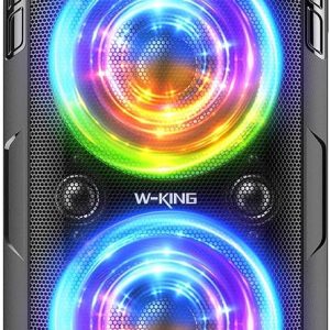 W-KING Caja del auge del altavoz de Bluetooth del partido, altavoz gra