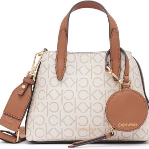 Calvin Klein Millie - Mini bolso cruzado 2 en 1 con compartimento trip
