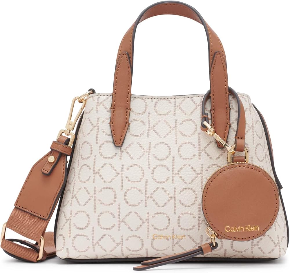 Calvin Klein Millie - Mini bolso cruzado 2 en 1 con compartimento trip